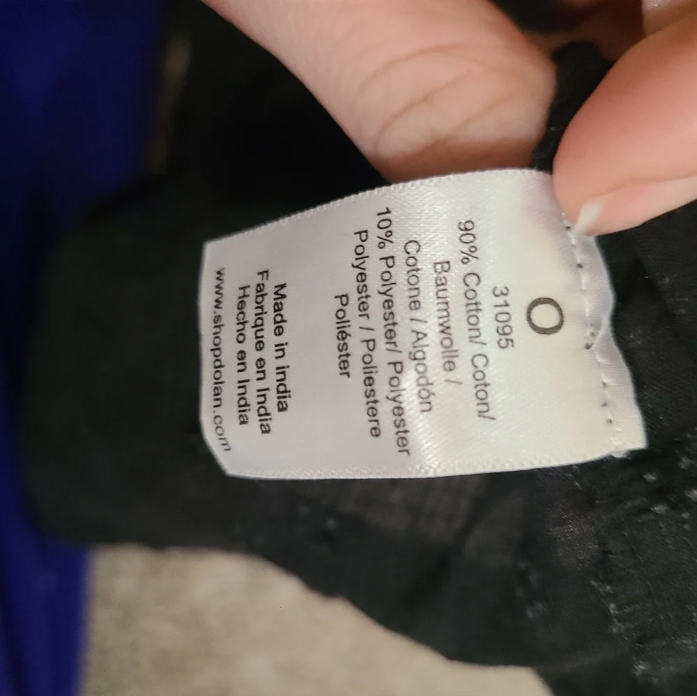 Acos & A embroidered ruffle sleeve tassel boho textured top - Picture 4 of 5